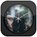 Hair Clock Live Wallpaper