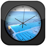 Swimming Pool Clock Live