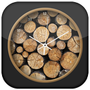 Wood Clock Live Wallpaper APK