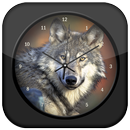 Wolf Clock Live Wallpaper APK