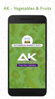 AK Vegetables & Fruits Affiche