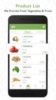 AK Vegetables & Fruits capture d'écran 1