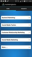 Marketing Tactics Guide captura de pantalla 3