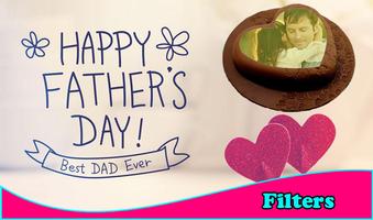 3 Schermata Happy Father's Day Cake Frames