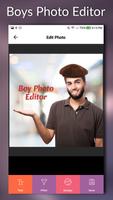 Boys Photo Editor 截图 1