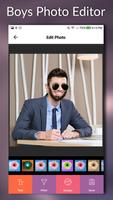 Boys Photo Editor تصوير الشاشة 2