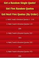 Mark Twain's Greatest Quotes ภาพหน้าจอ 1