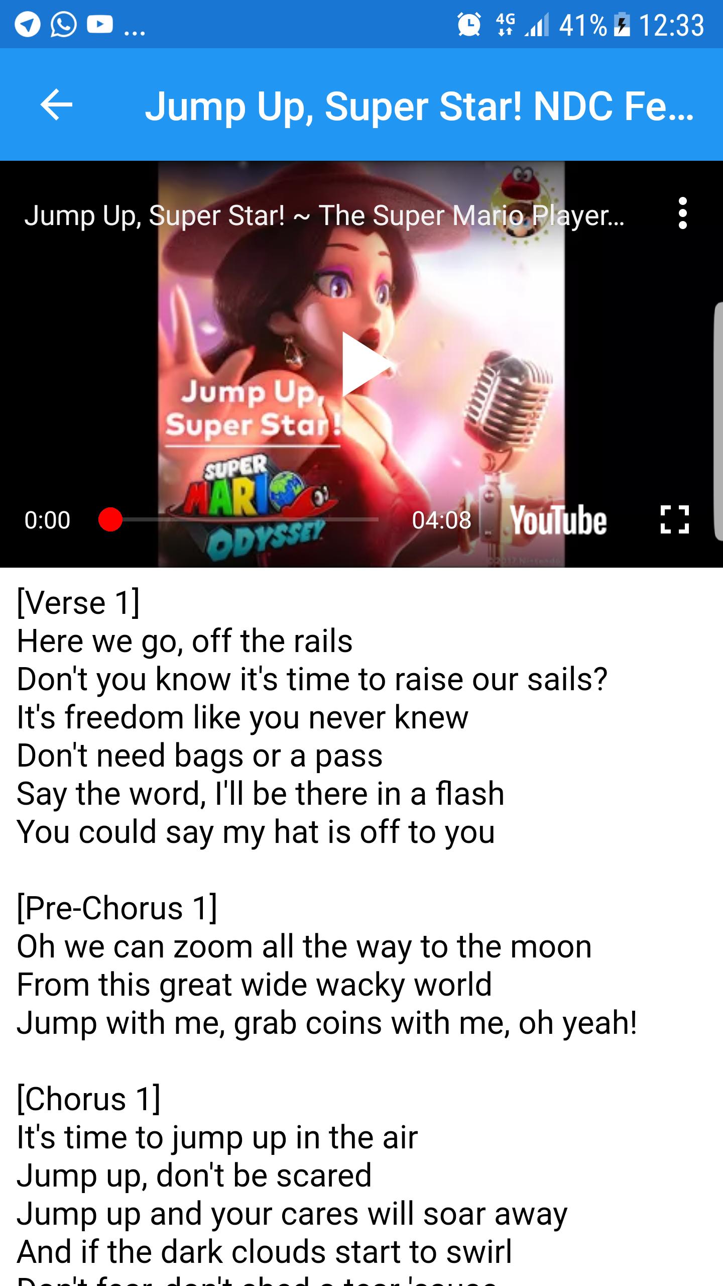 All Songs And Lyrics For Mario Odyssey For Android Apk Download