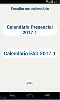 Calendário Acadêmico Uva पोस्टर