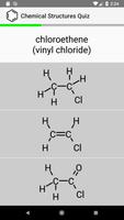 Chemical Structures Quiz اسکرین شاٹ 1