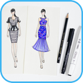 Como desenhar vestidos elegantes