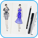 APK How to draw stylish dresses