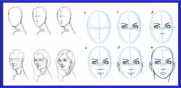 Como desenhar rostos
