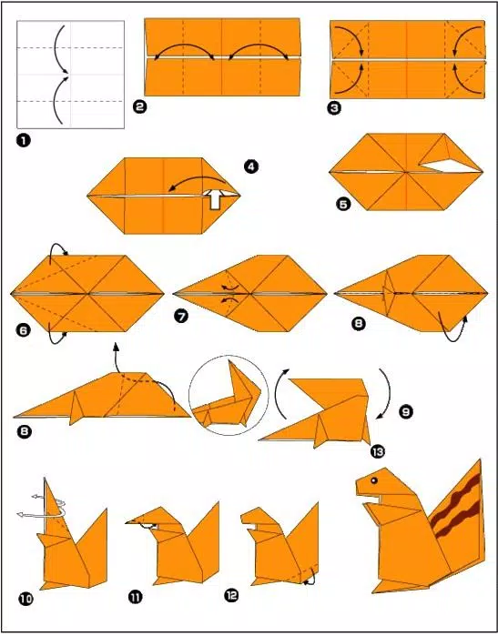 Origami di animali sui gradini APK per Android Download