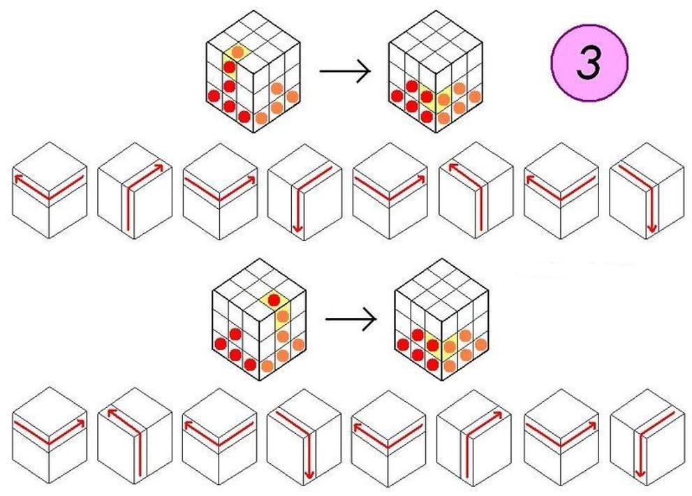 Сайт для сборки кубика. Собрать кубик Рубика 3х3 схема. Схема кубика Рубика 3 на 3. Сбор кубика Рубика 3х3 пошагово. Схема кубика Рубика 3х3.