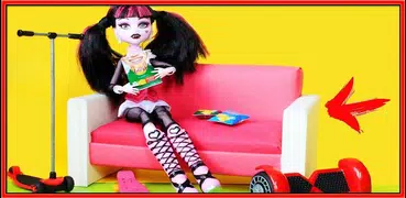 How to make yourself a sofa for dolls