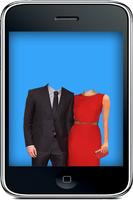 Couple Fashion Suit Editor Affiche