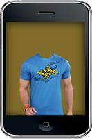 Man Tshirt Photo Editor Suit captura de pantalla 3