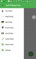 Golf Fitting 2 Go پوسٹر