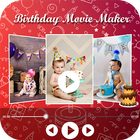 Birthday Movie Maker آئیکن