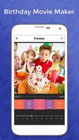 Birthday Movie Maker ảnh chụp màn hình 2