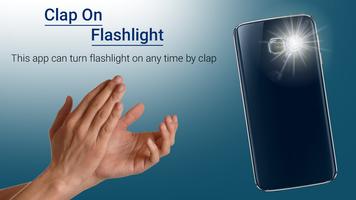 Flash on Clap - Clap to Flash Light on off captura de pantalla 1