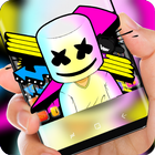 Keyboard for Marshmello fans Zeichen