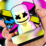 Keyboard for Marshmello fans Zeichen