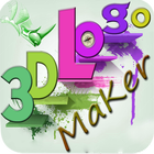 Logo maker 3D icône
