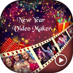 Happy New Year Video Maker - New Year Video Editor