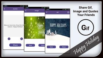 Happy Holiday GIF and Images poster
