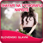 Write Slovenian Poetry on Photo آئیکن