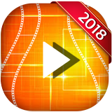 2018 HD Video Player - All Format Video Player أيقونة
