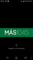 Radio Más 104.5 poster