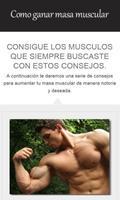 Hipertrofia - Masa Muscular पोस्टर
