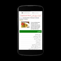 برنامه‌نما Rida Aftab Recipes in Urdu عکس از صفحه