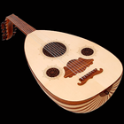 Oud oriental musical instrumen ikon