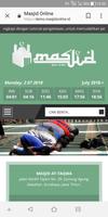 Website Masjid - Masjid Online الملصق