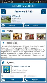 L'agence CARNOT Immobilier screenshot 1