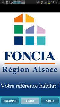 FONCIA REGION ALSACE poster