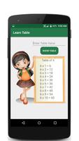 Learn Table اسکرین شاٹ 2