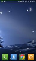 Winter Snowfall LWP Ads-free screenshot 1