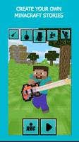 Pixel mini craft build (minecraft games free app) Plakat