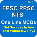 FPSC PPSC NTS: ONE Line MCQs APK