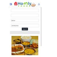 Homly Foods Tiffin Services capture d'écran 1