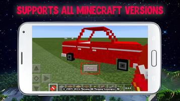 Vehicles mods for Minecraft capture d'écran 1