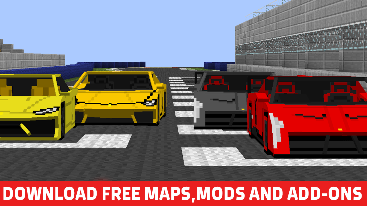 Cars Mod for Minecraft (MCPE) APK 2.3.2 für Android herunterladen – Die