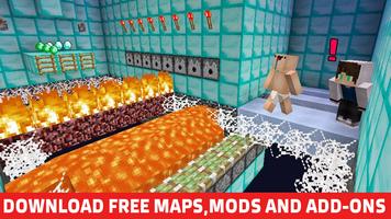 Parkour Maps for MCPE poster