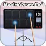 Electro Music Drum Pad Zeichen