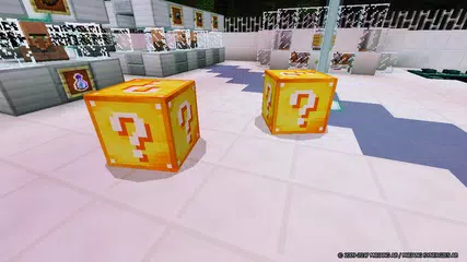 Lucky Block Minecraft Map APK download